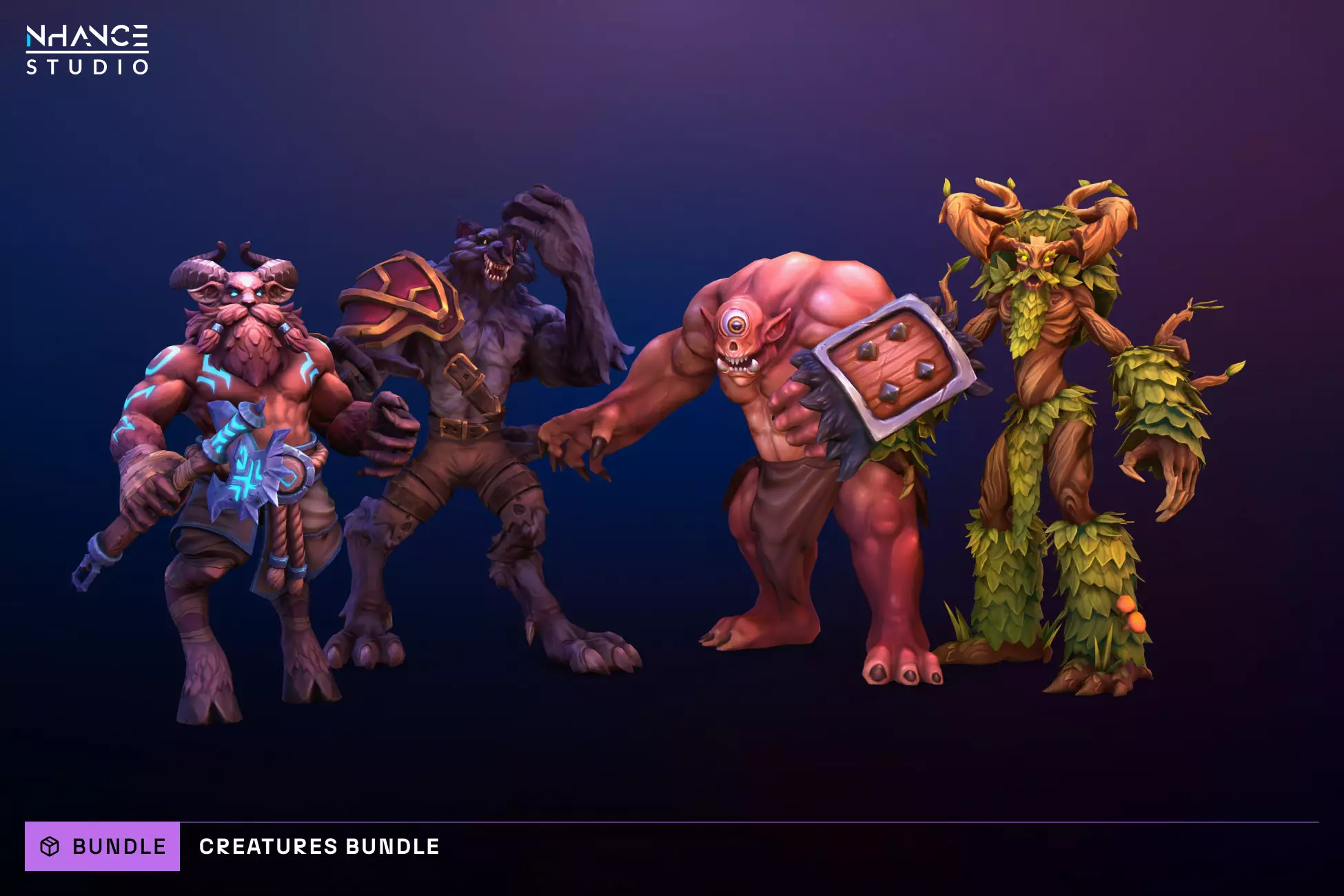 Stylized Fantasy Creatures Bundle #2